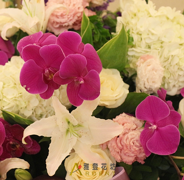 雄才大略喬遷藝術花籃